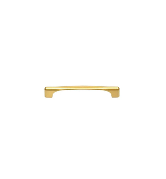 Satin Brass Cabinet Handles: Elegant Hardware for Kitchen & Furniture | Handcrafted Décor Brass Cabinet Pull - Drawer Pulls