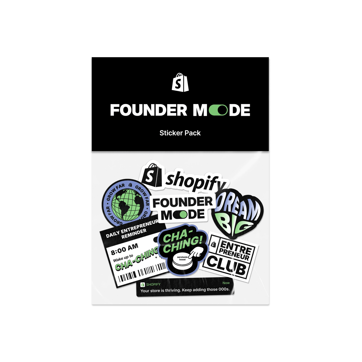 Founder Mode Sticker Pack