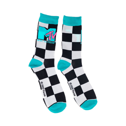 MTV Logo Checkered