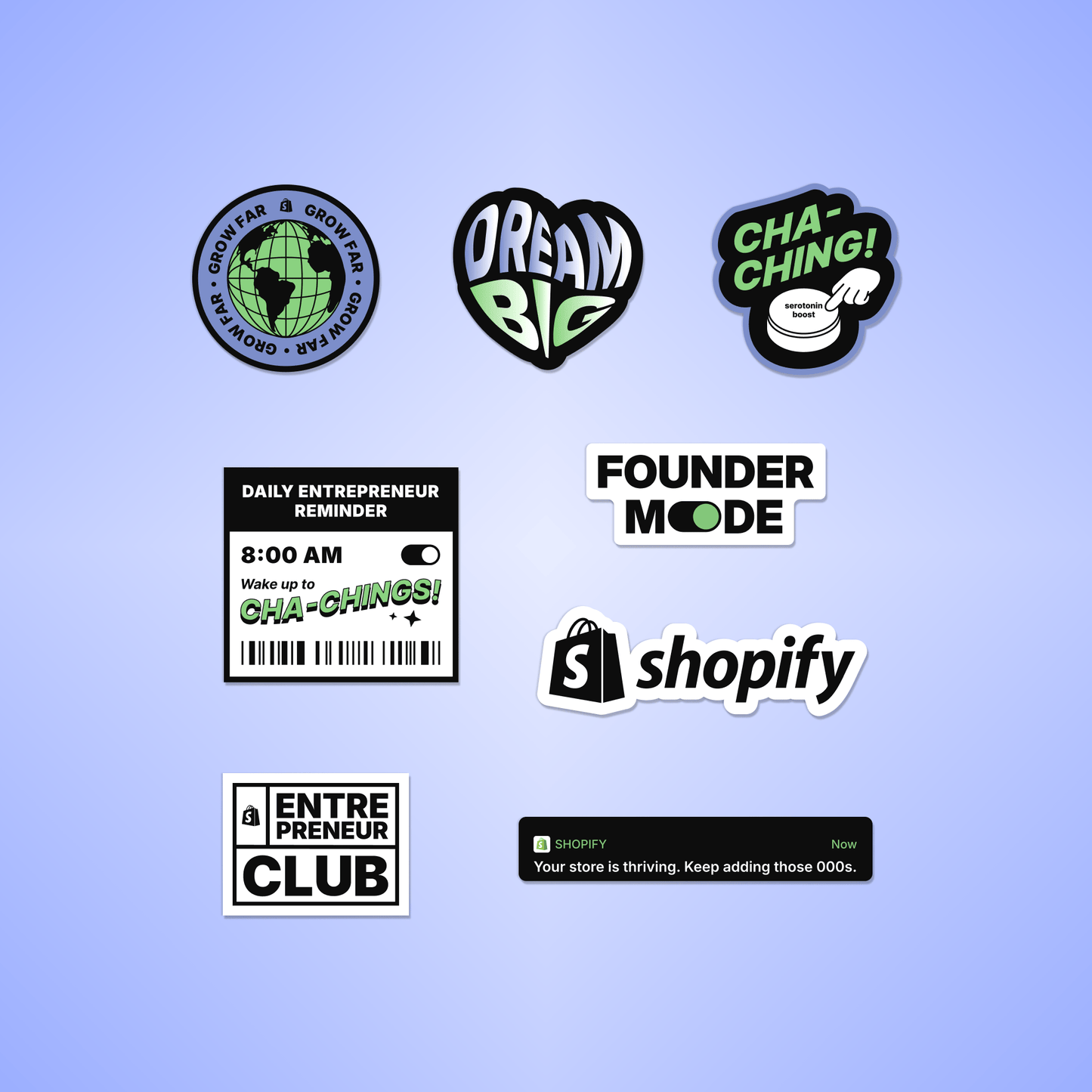 Founder Mode Sticker Pack