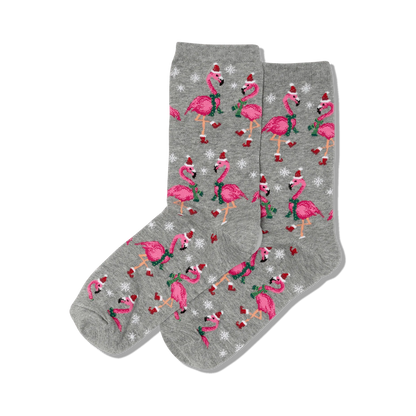Santa Flamingos