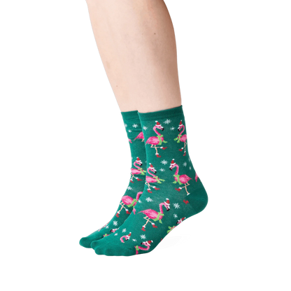 Santa Flamingos