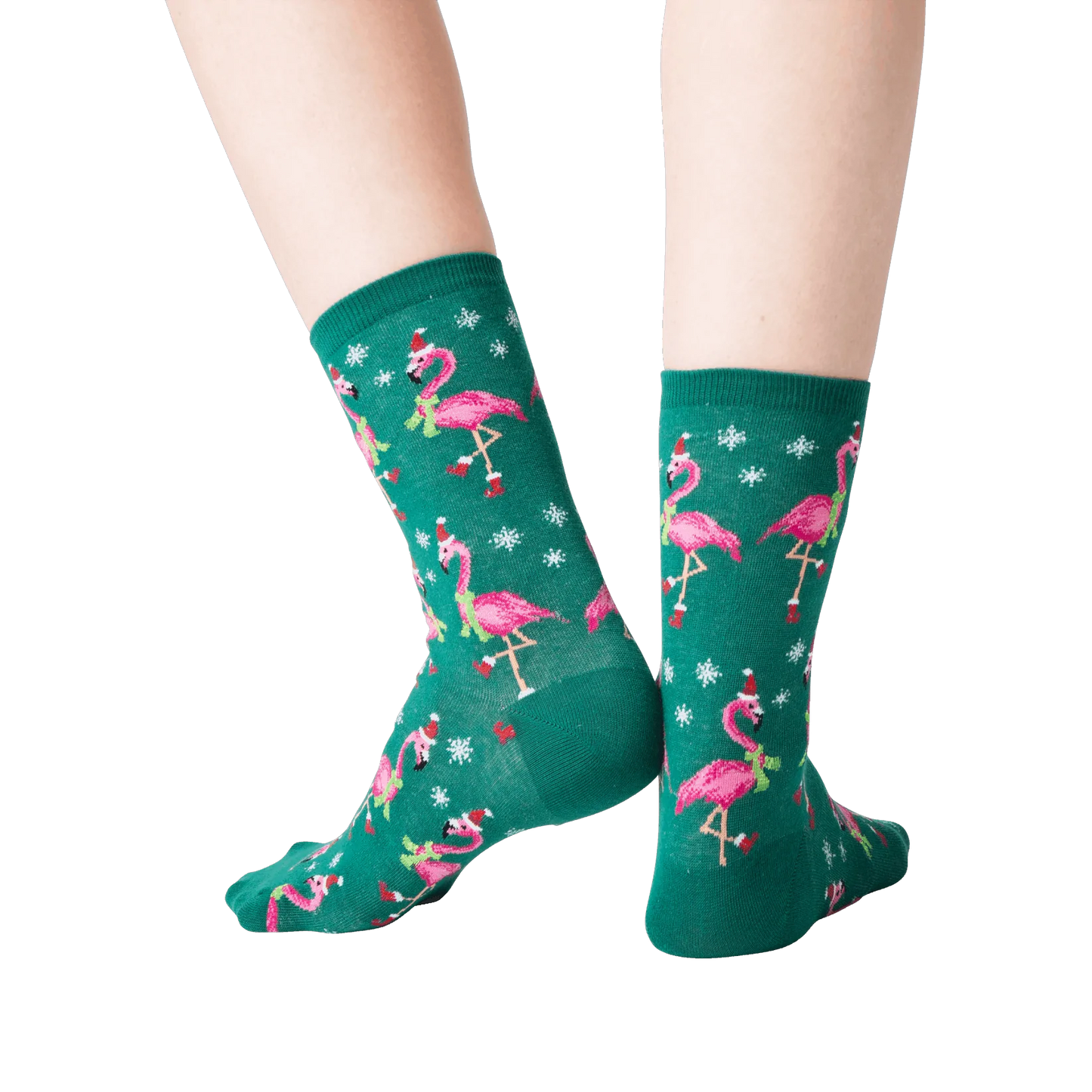 Santa Flamingos