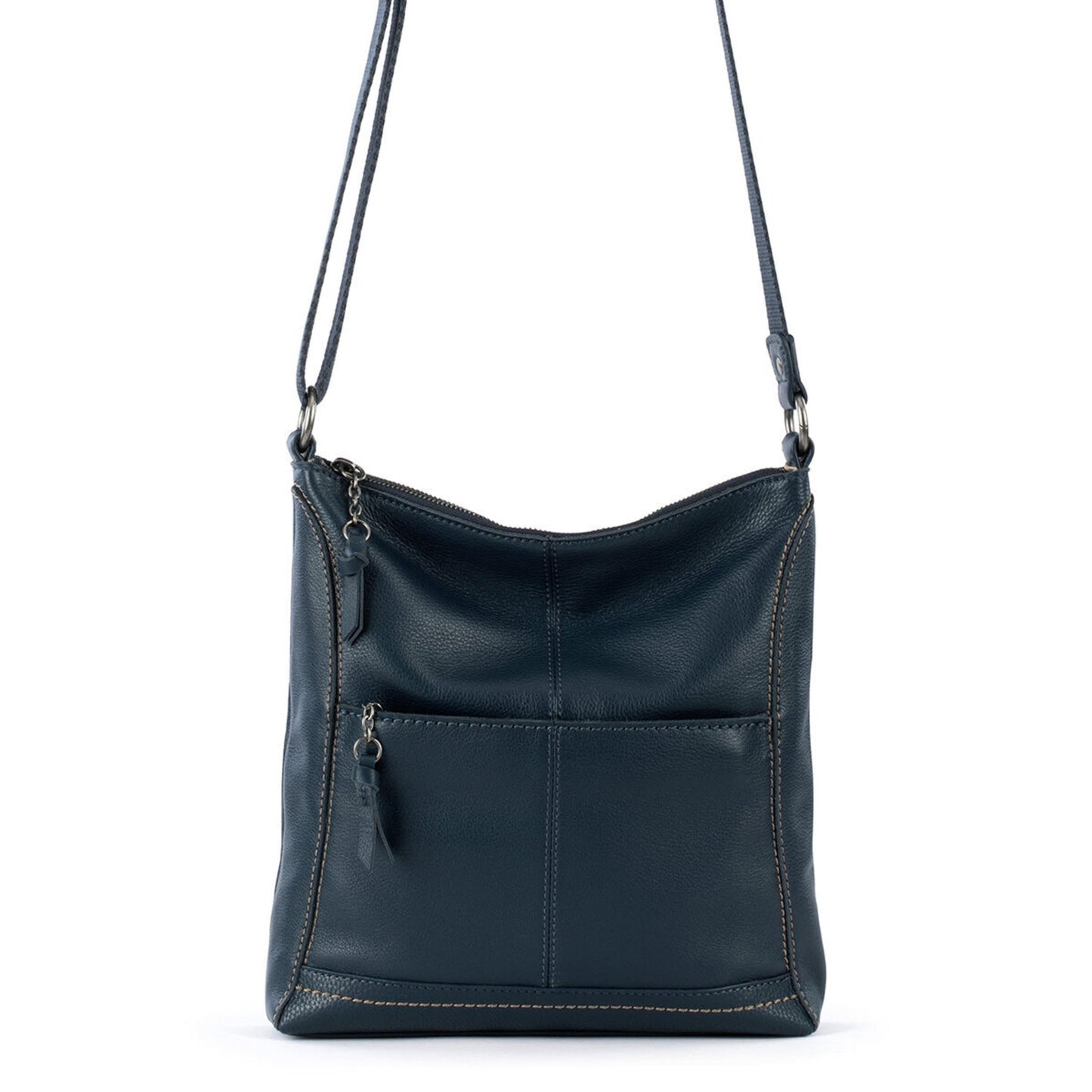 Lucia Crossbody - Leather - Indigo