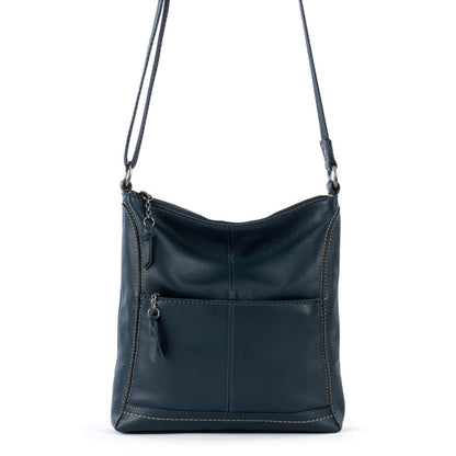 Lucia Crossbody - Leather - Indigo