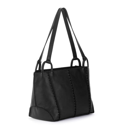 Los Feliz Satchel - Leather - Black