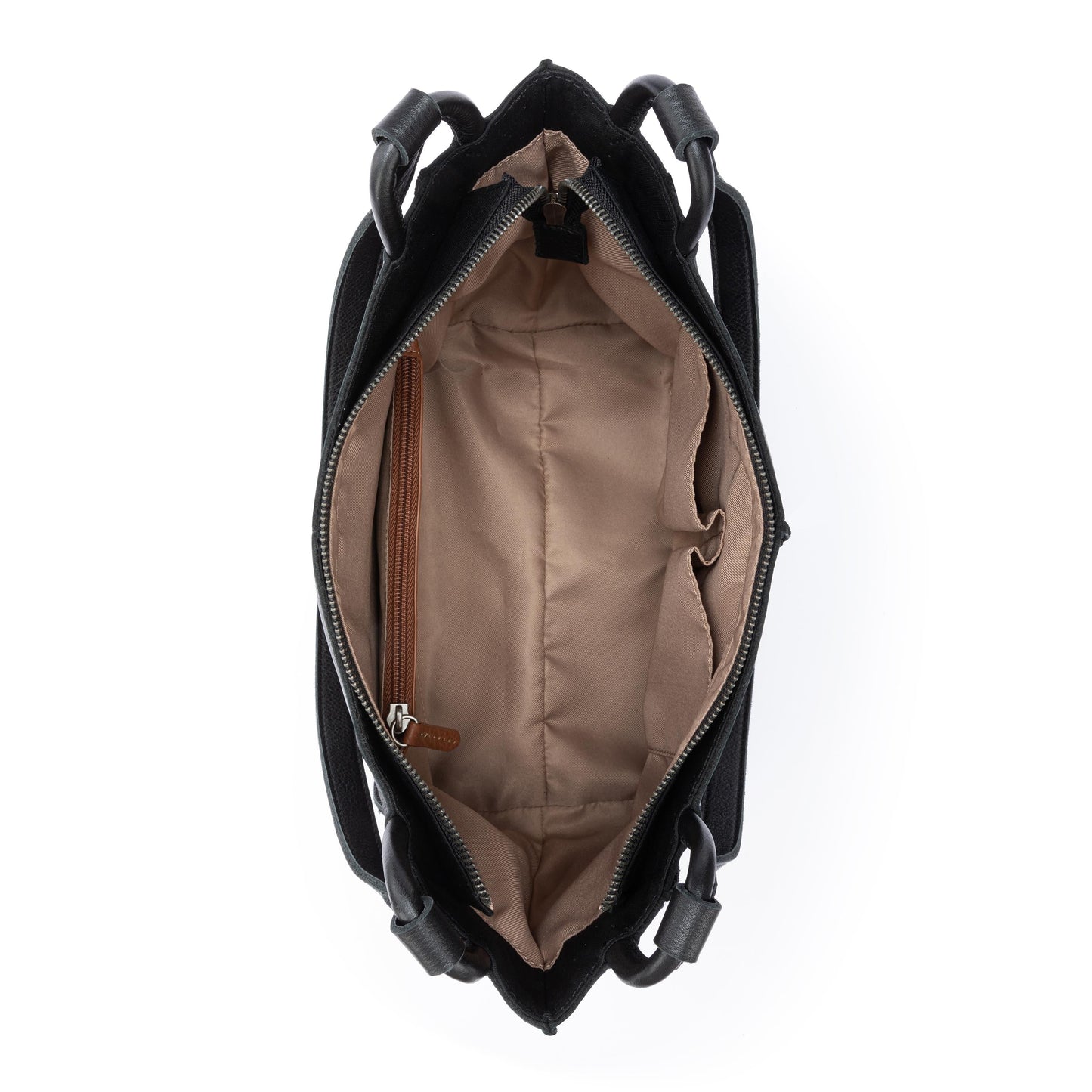 Los Feliz Satchel - Leather - Black