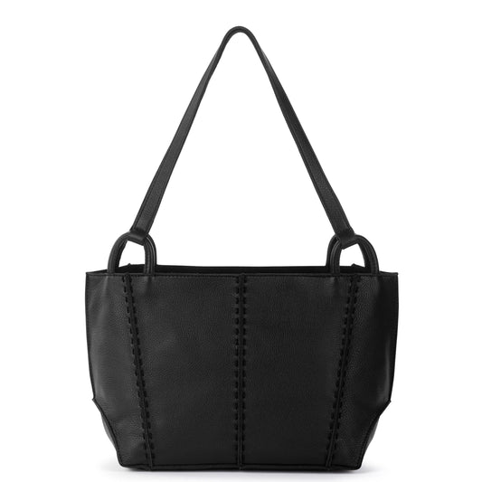 Los Feliz Satchel - Leather - Black