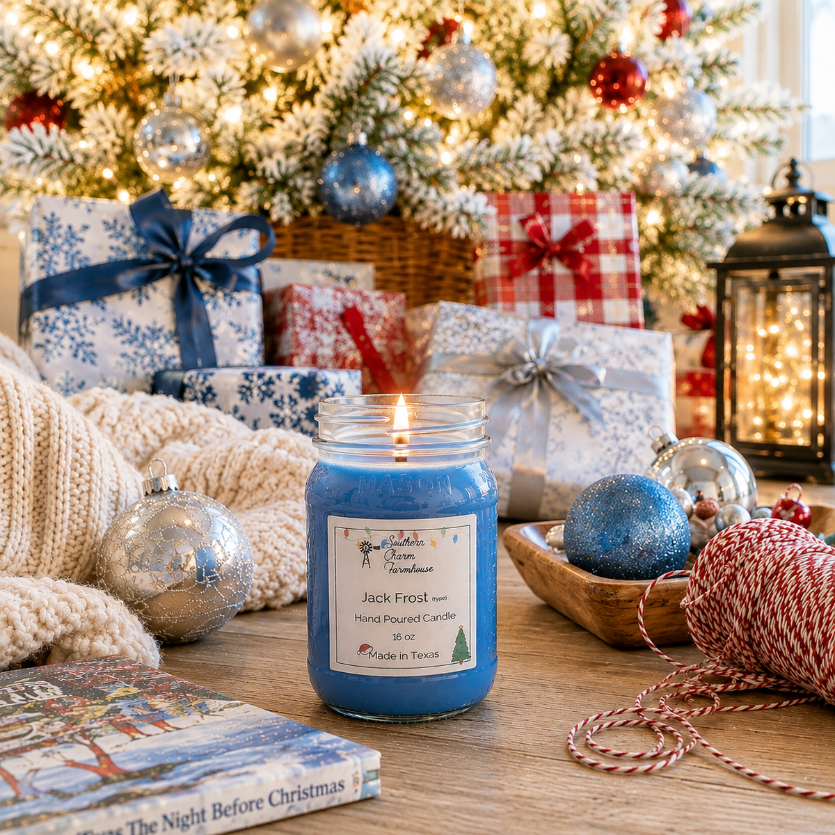Jack Frost (type) Candle