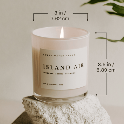 Ube Latte Soy Candle - White Jar - 11 oz