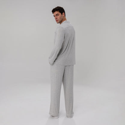 Men's Luxe Bamboo Long PJ Set
