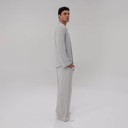 Men's Luxe Bamboo Long PJ Set