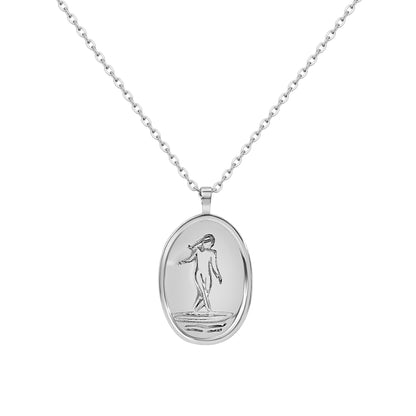Longboarder Medallion Necklace