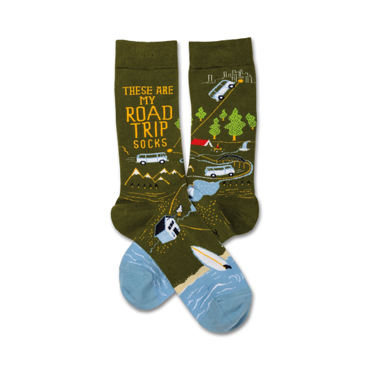 These Are My Road Trip Socks