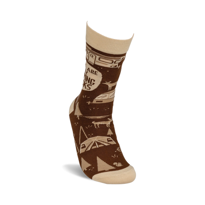 These Are My Camping Socks