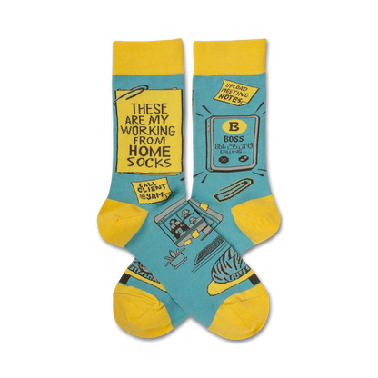 My Working From Home Socks