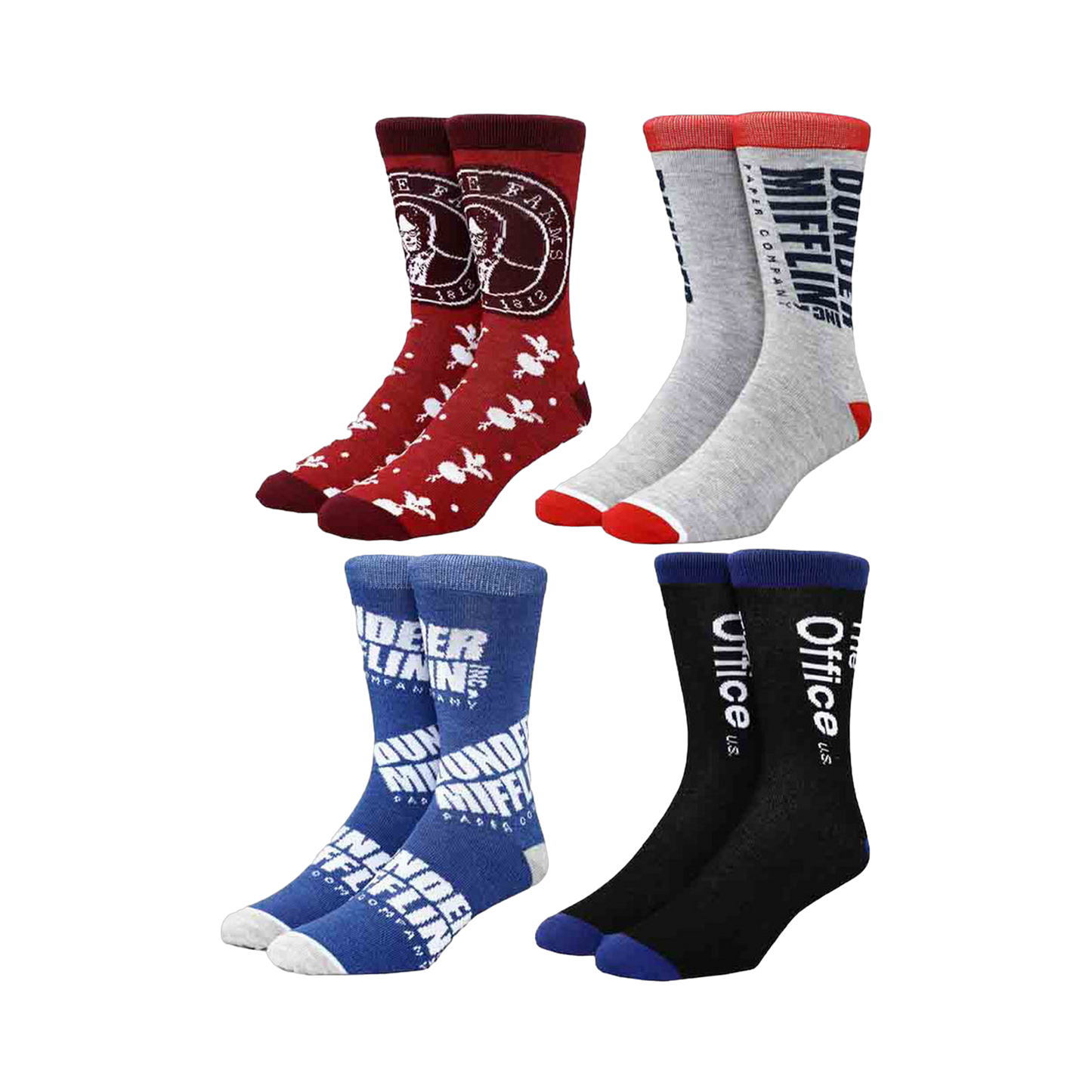 The Office 12 Days of Socks Box Set