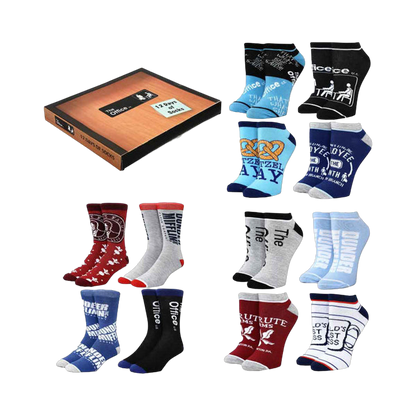 The Office 12 Days of Socks Box Set