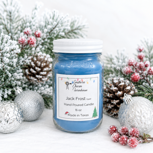 Jack Frost (type) Candle
