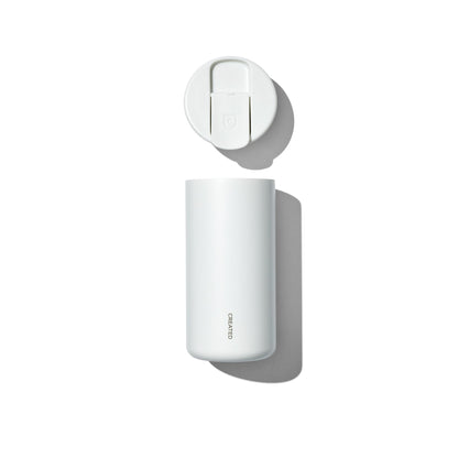 12oz Nomad Flip Tumbler - White