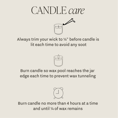 Happy Birthday Soy Candle - Clear Patterned Jar - 9 oz