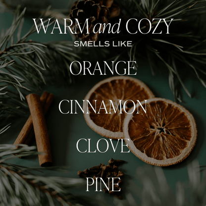 Christmas Candle Gift Box Set (Christmas, Warm and Cozy, Fraser Fir)