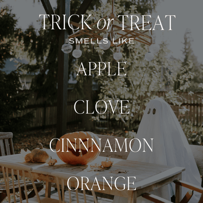 Trick or Treat Soy Candle - Orange Matte Jar - 15 oz