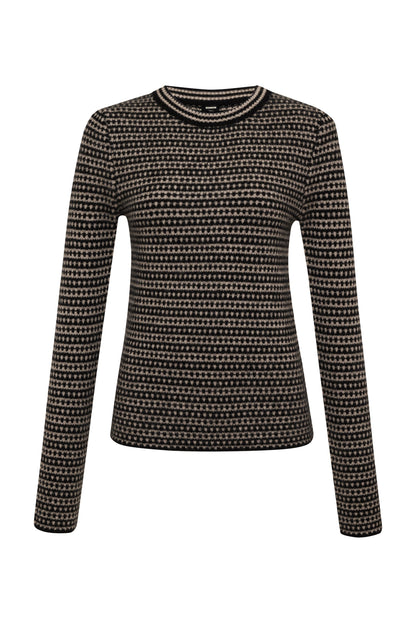 MONROW Cashmere Basic L/S Crew