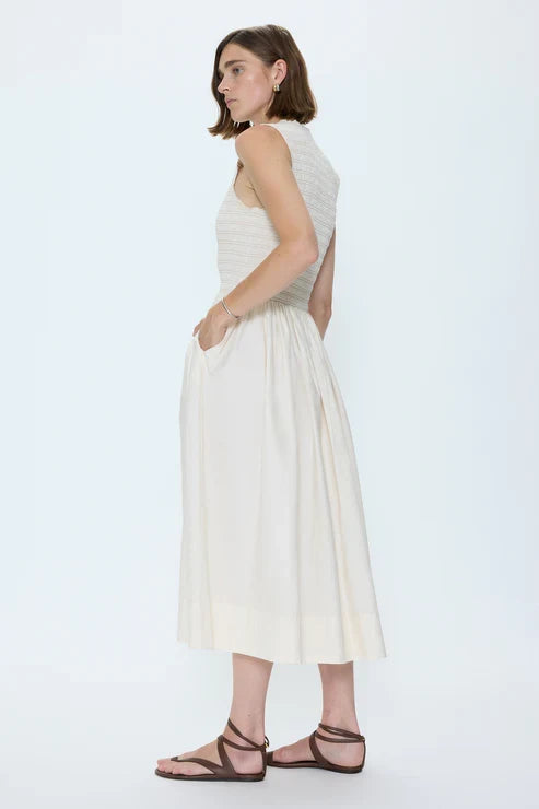 Pistola Gladys Smocked Bodice Dress