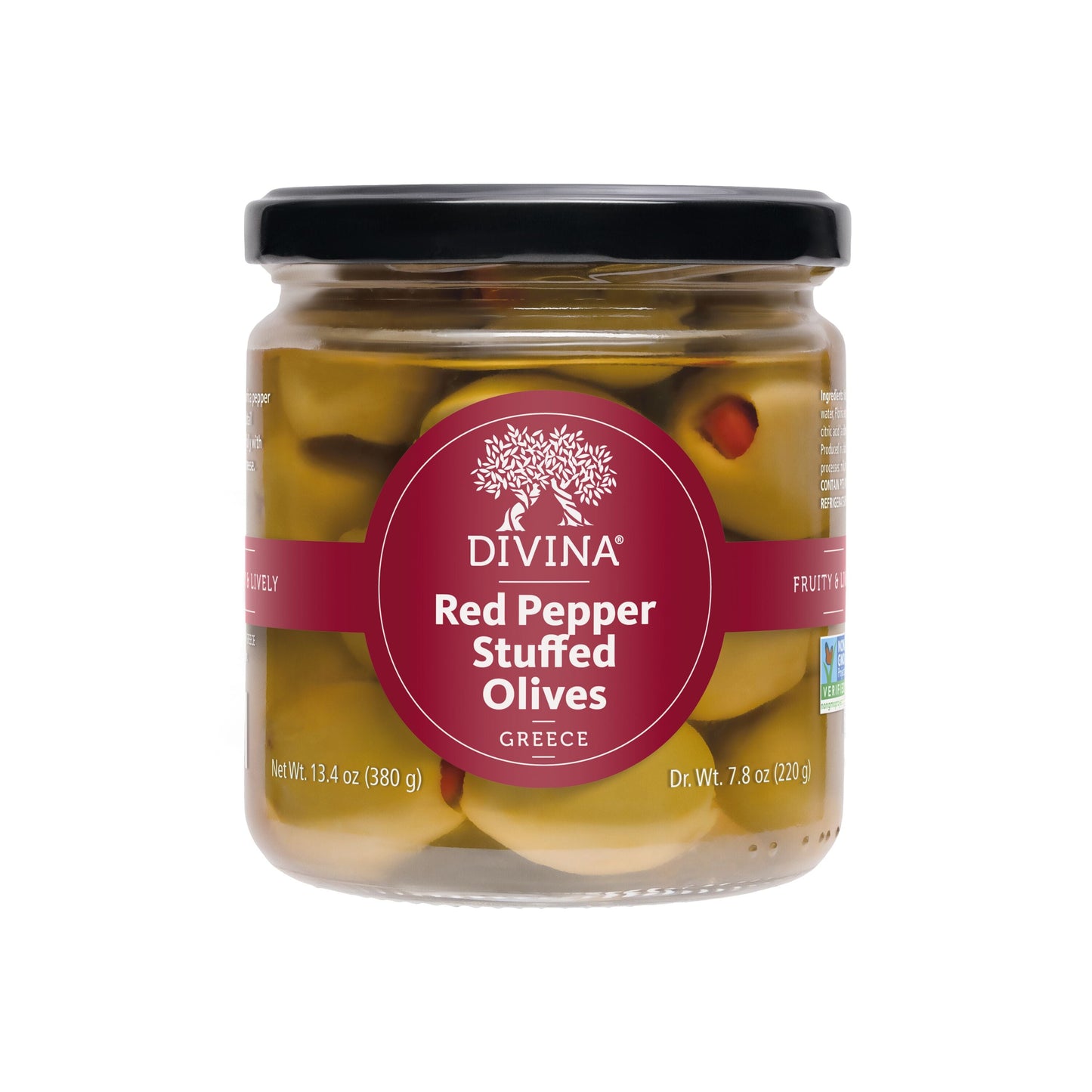 Red Pepper Stuffed Olives