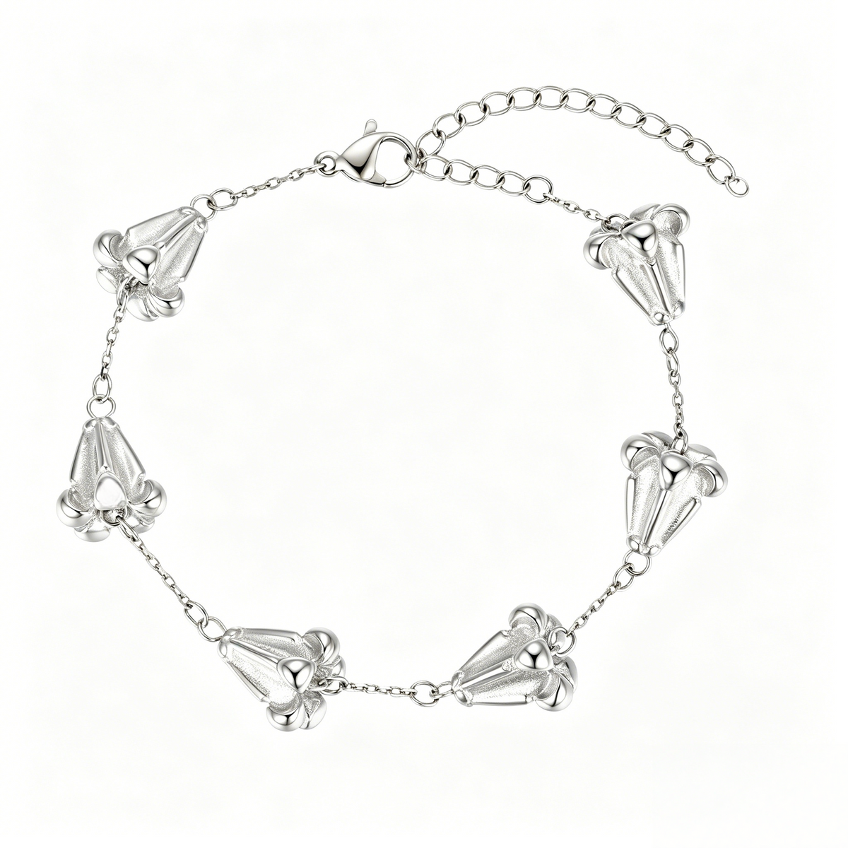Crown Flower Bracelet