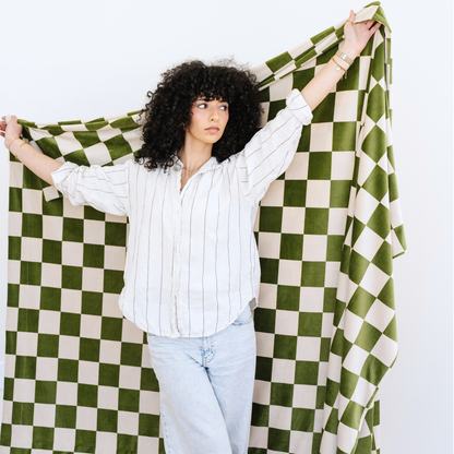 MINKY STRETCH XL THROW BLANKETS