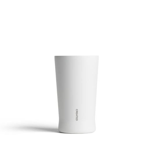 Beer Pint - White
