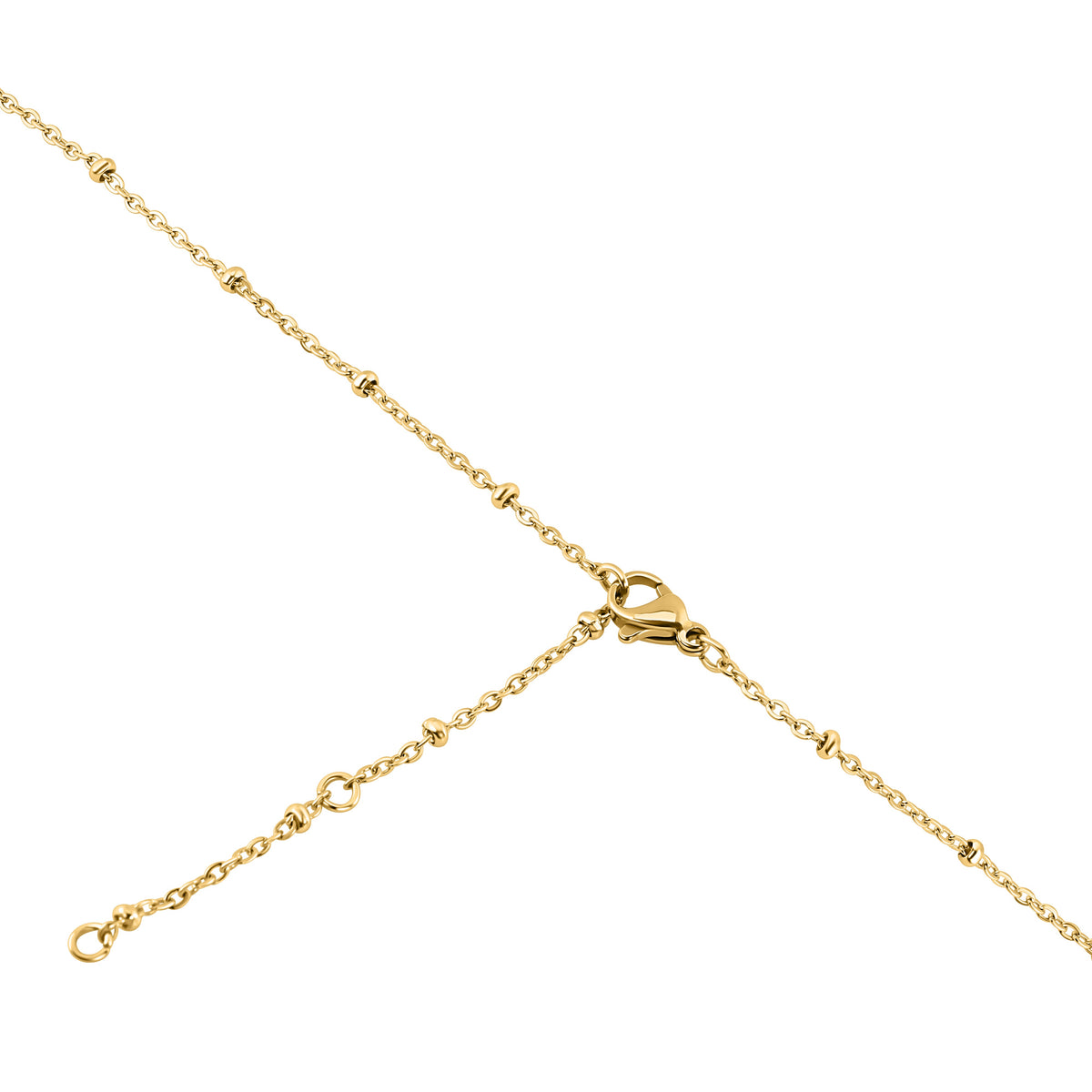 Keshi Pearl Medallion Necklace
