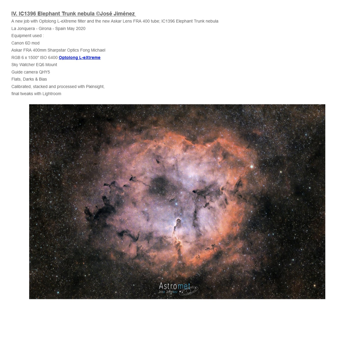 2" L-eXtreme Deep-Sky Light Pollution Filter
