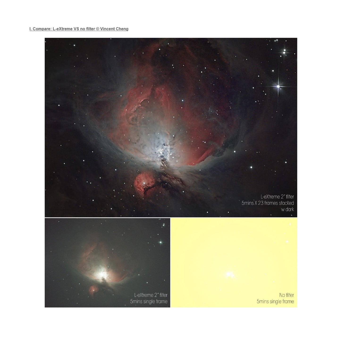 2" L-eXtreme Deep-Sky Light Pollution Filter