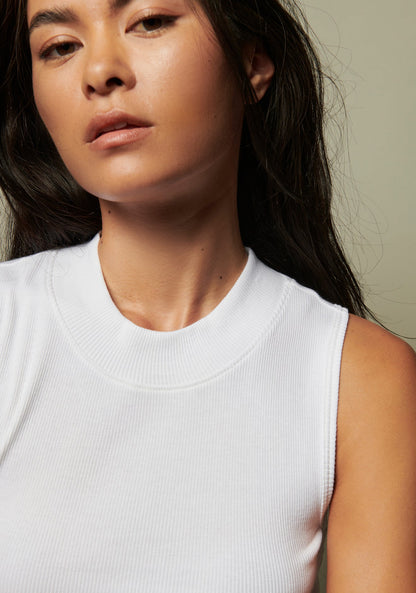Nation LTD Joan Sleeveless Mock Neck