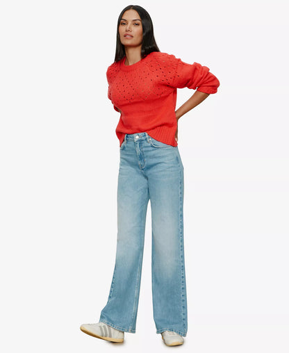 Sanctuary Femme Openwork Sweater