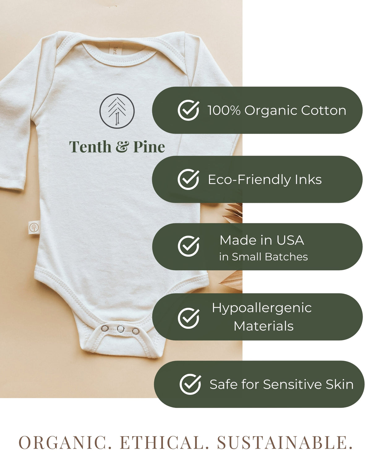 Huddles & Cuddles Organic Bodysuit Long Sleeve