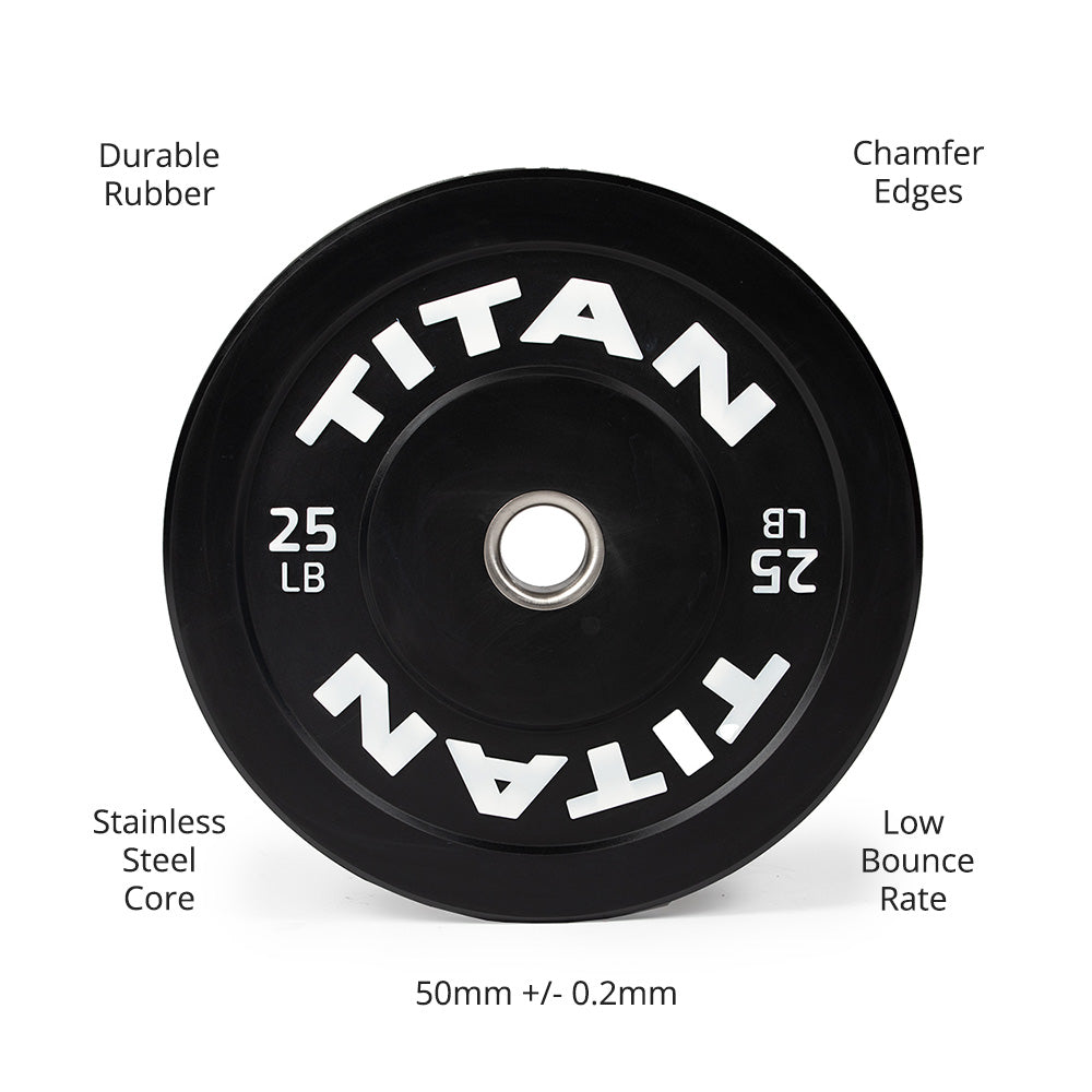 25 LB Pair Economy Bumper Plates