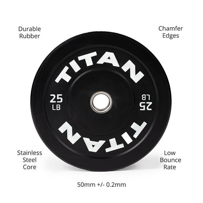 25 LB Pair Economy Bumper Plates