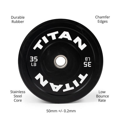 35 LB Single Economy Bumper Plate