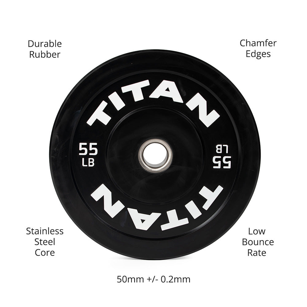 55 LB Single Economy Bumper Plate