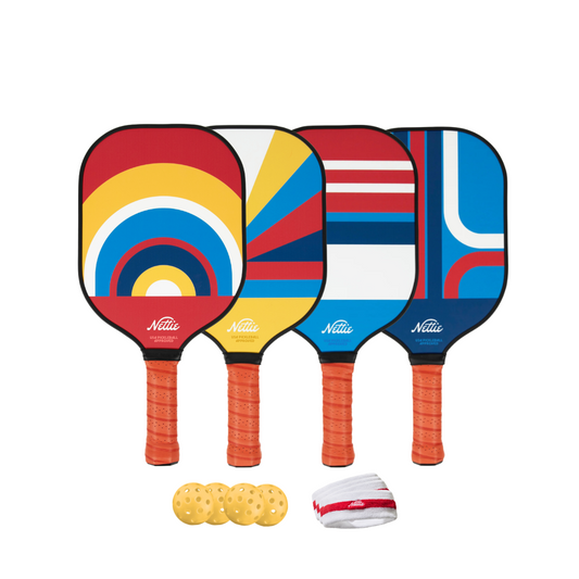 4-Pack Pickleball Set (Carbon Fiber)