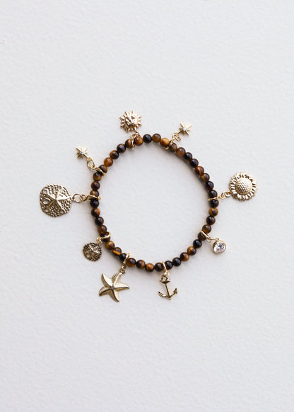 14K Gold Filled Charm - Sunflower