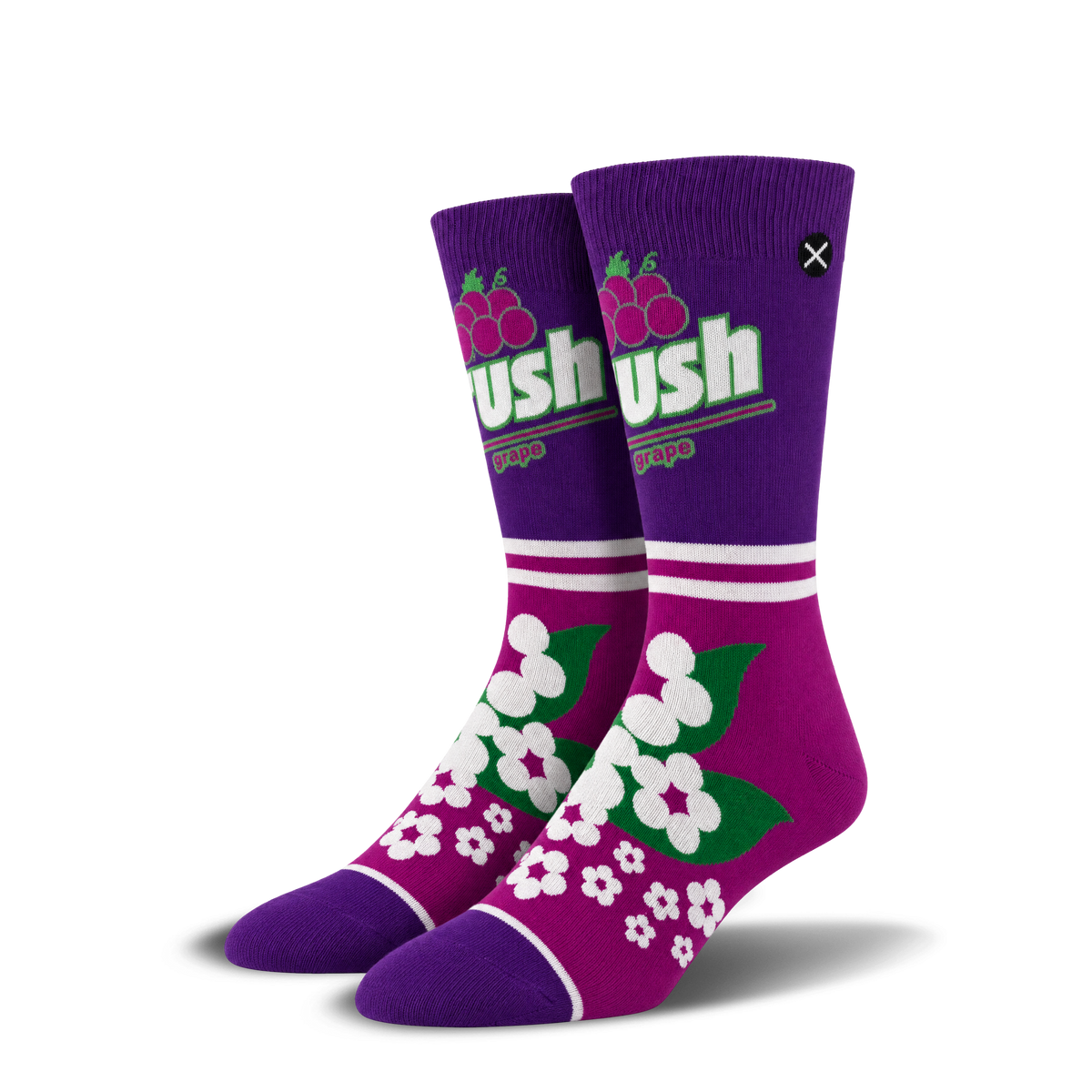 Crush Grape Half Stripe