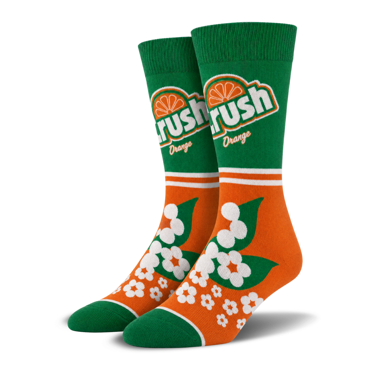 Crush Orange Half Stripe