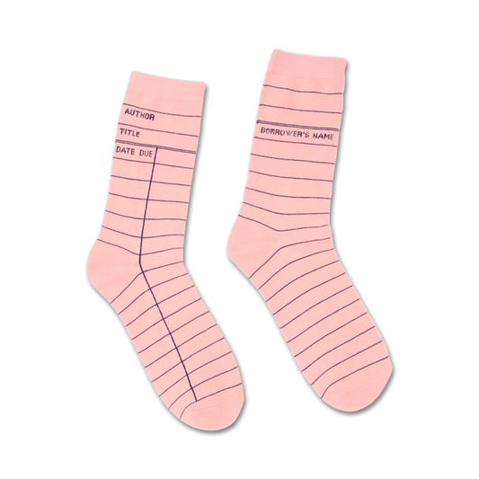 Library Card Pink
