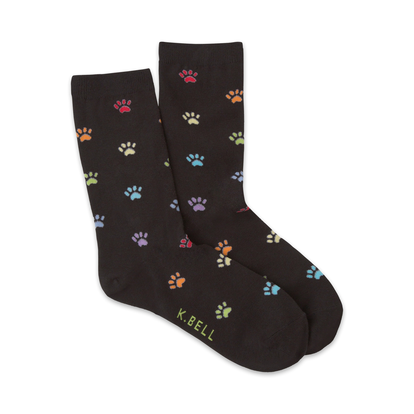 Colorful Paw Prints