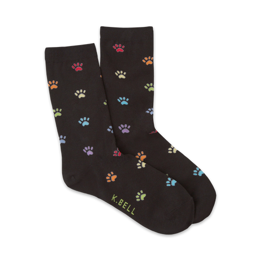 Colorful Paw Prints